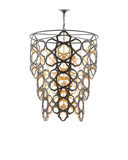 Mauresque Large Bronze & Gold Chandelier