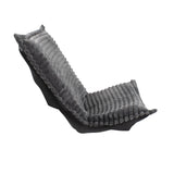 Puff Chair Cover & Cushion Shar Pei Charcoal/Black