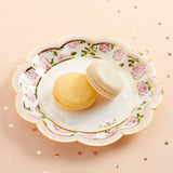 Pink Floral Tea Party 62 Piece Tableware Set (16 Guests)