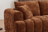 ELARA 108" Chenille Right Chaise Sofa