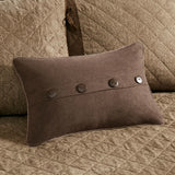 Lodge Cabin Microsuede 6-Piece Daybed Cover Set, Brown
