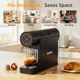 22oz Single Serve Capsule Coffee Maker, Espresso Machine