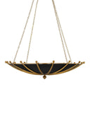 Fontaine Black & Gold Chandelier
