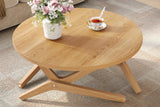 JAVERO Round 2-in-1 Transformer Coffee Table