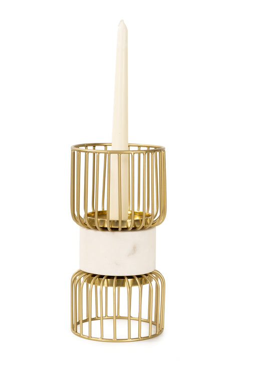 Robin Baron Water Mill Candle Holder- Medium