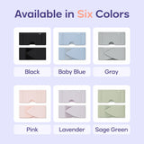 Adjustable Weighted Eye Mask Black