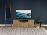 Tabby 4-door Engineered Wood 60-inch TV Stand Mango