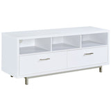 Casey 2-drawer Engineered Wood 60-inch TV Stand White
