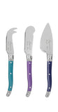French Home 3 Piece Laguiole Cheese Knives - Plum Rose