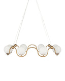 Equilibrium Brass Chandelier