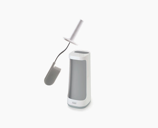 Flex™ Plus Light Grey Toilet Brush with Storage Caddy