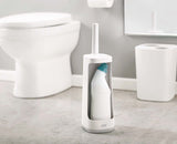 Flex™ Plus Light Grey Toilet Brush with Storage Caddy