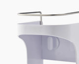 Capsule™ 2-tier White Shower Shelf
