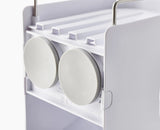 Capsule™ 4-tier White Shower Shelf
