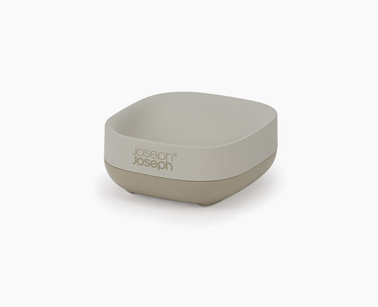 Slim™ Compact Matt Ecru Soap Dish