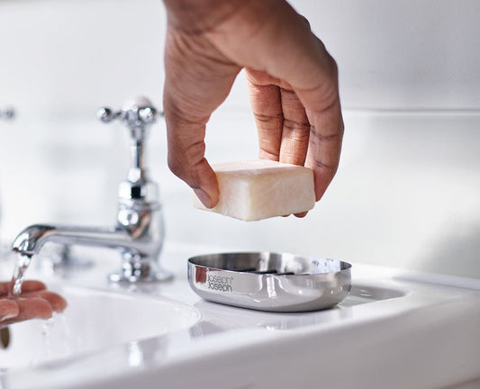 EasyStore™ Luxe Stainless-steel Soap Dish