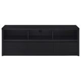 Rutland 59-inch 3-drawer TV Stand Media Console Black