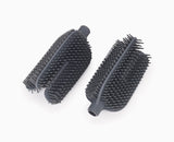Flex™ 360 Pack of 2 Grey Replacement Toilet Brush Heads