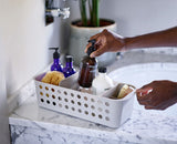 EasyStore™ Slimline Ecru Bathroom Storage Basket
