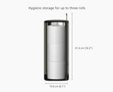 Easystore™ Luxe Stainless-steel Concealed Toilet Roll Holder