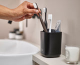 EasyStore™ Matt Black Toothbrush Holder