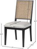 Butterfly Mid-Century Dining Chair Set - (Set of 2)