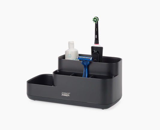 EasyStore™ Matt Black Bathroom Storage Caddy