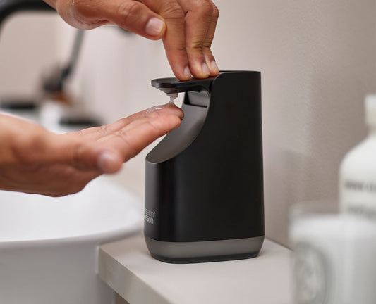 Slim™ Compact Matt Black Soap Pump