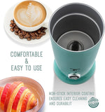 Electric Milk Frother & Warmer for Latte Foam