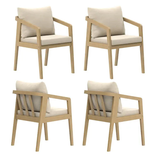 Acacia Wood Patio Dining Chairs