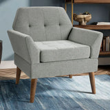 Wholesale Mid-Century Modern Lounge Chair, Gray