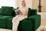 CORDELIA 117" 3-Seater Sofa with 1 Ottoman