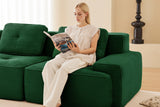 CORDELIA 117" 3-Seater Sofa with 2 Ottomans
