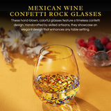 Large Stemless Wine Glasses – Set of 2-14oz