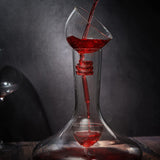Wine Tower Decanting & Aerator Set - 2 Aerating Parts