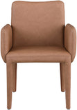 Pelle Vegan Leather Dining Chair - Stylish, Durable, and Contemporary Design for Elegant Dining Spaces