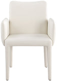 Pelle Vegan Leather Dining Chair - Stylish, Durable, and Contemporary Design for Elegant Dining Spaces