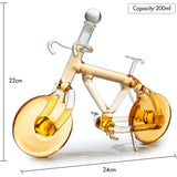 Bicycle Wine & Whiskey Decanter 200ml - Bike Decanter for Bourbon