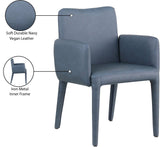 Pelle Vegan Leather Dining Chair - Stylish, Durable, and Contemporary Design for Elegant Dining Spaces