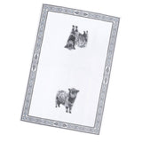 Blue Stallion Bowie Cow Cotton Tea Towel