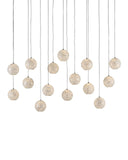 Finhorn 15-Light Linear Multi-Drop Pendant
