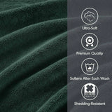 Antibacterial Spa-Like 8-Piece Bathroom Towel Set, Green