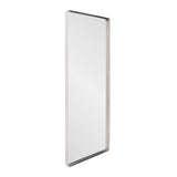 Steele Polished Silver Oversized Mirror