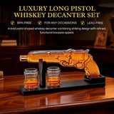 Whiskey Decanter Set 7.7 Oz with Two 1.6 Oz
