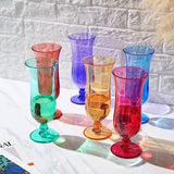 Unbreakable Color Hurricane Glasses | Set of 6, 14 oz