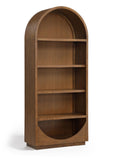 Hearth - Oak Veneer And Solid Wood Bookcase
