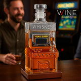 Arcade Machine Whiskey Decanter | Crystal Liquor Dispenser