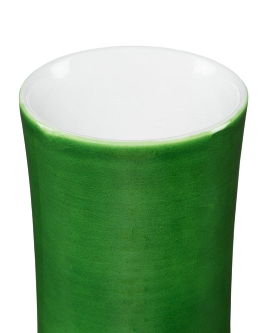 Imperial Green Long Neck Vase