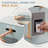 ROBUD Wooden Kids Play Kitchen - Montessori