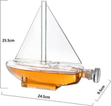 Sailboat Whiskey & Wine Decanter Ship -  750ml